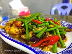 茄子豆角-美味海鲜大排档(明发美食地标店)