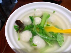 葱花鱼圆汤-大壶春生煎(四川中路店)