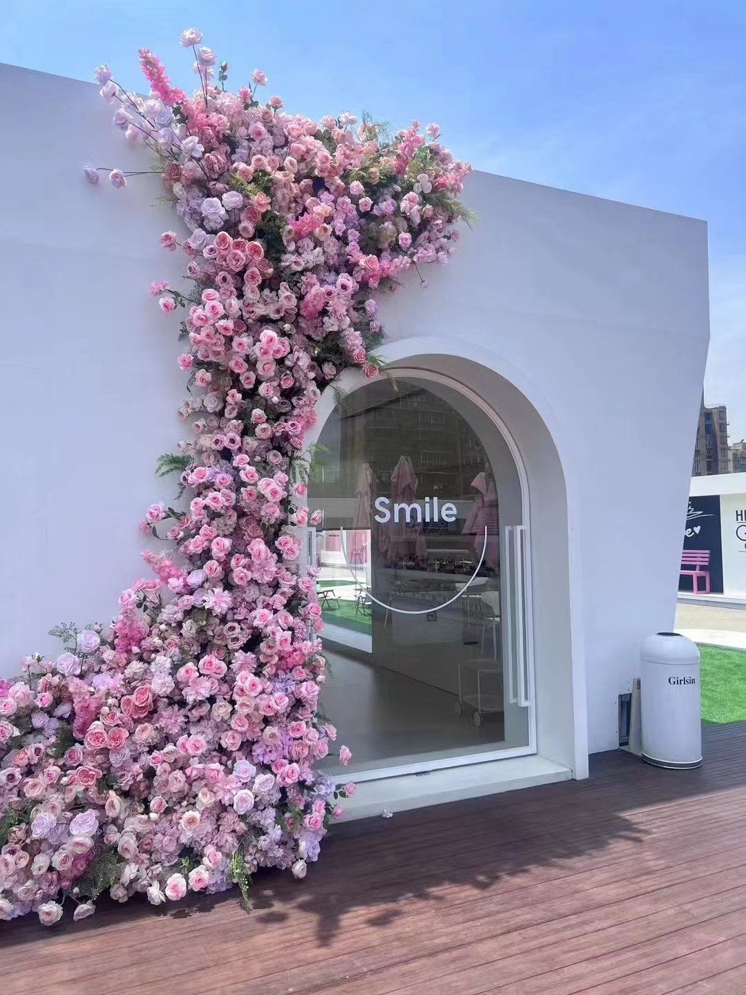 玫瑰花墙美翻天