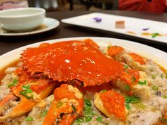 和乐蟹蒸肉饼-广州文华东方酒店·江-由辉师傅主理