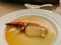 鱼汤蛋白蒸蟹钳-8餐厅(新葡京酒店)