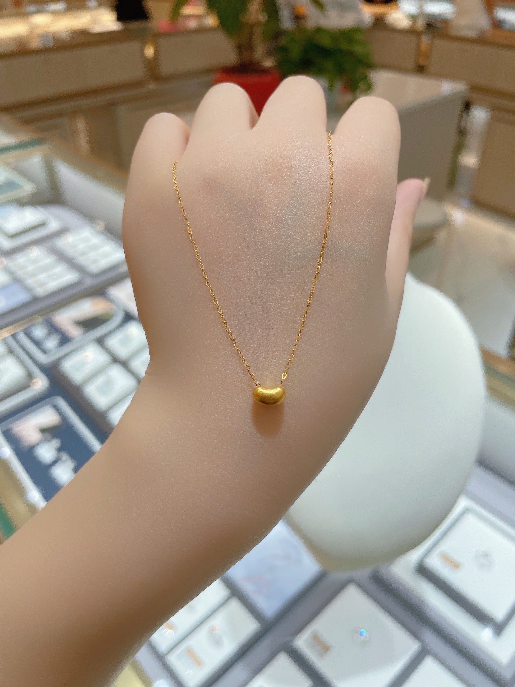 小预算"相思豆项链"