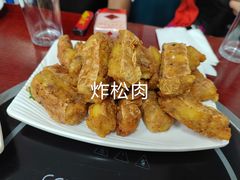 烧饼夹糖油饼-北京清真房记小吃店