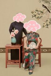 -时光纪亲子全家福照相馆(静安店母女写真父母纪念照)
