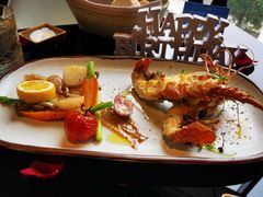 香焗龙虾配自制黑松露酱-上海苏宁宝丽嘉酒店·Cafe Bellagio西餐厅