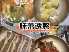 -草家酱蟹炭火烤肉店(珲春南路一店)