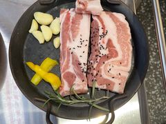 原味厚猪五花-安又胖韩国烤肉(长宁龙之梦店)