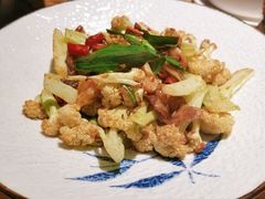 小炒有机花菜-珍味汤馆·潮汕家乡菜(保利文化广场店)