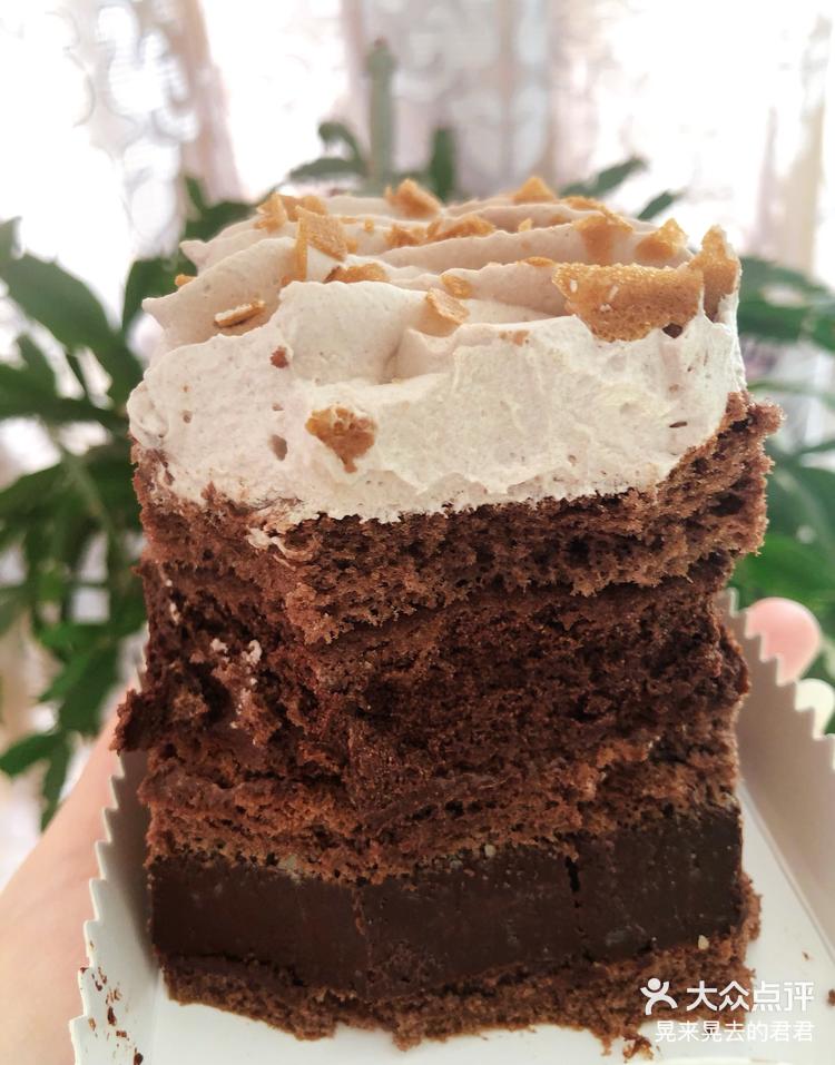 巧克力脑袋狂喜黑巧酱甘纳许四重奏蛋糕