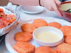 土豆饼-釜山美食韩国炸酱面(长大店)
