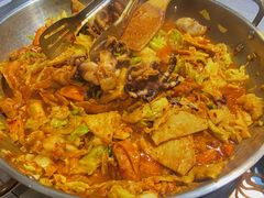 招牌八爪鱼烤辣鸡-山·烤辣鸡韩国料理(西溪路店)