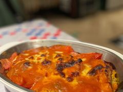 鲜番茄猪扒焗饭-敏华冰厅(天河城店)