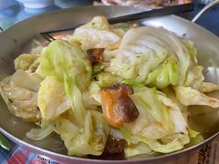 猪油渣炒包菜-伯乐居茶艺馆(石岐大信店)