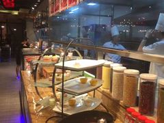 自助取餐区-悦橙烤肉海鲜自助(中央大街店)