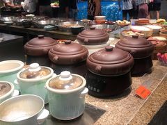 自助取餐区-梁家大院•农家菜(昆山会展中心店)