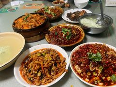 鱼香肉丝-人和水上飘(第一家店)
