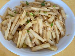 竹笋肉丝-天乐农家鱼头王(天目湖店)