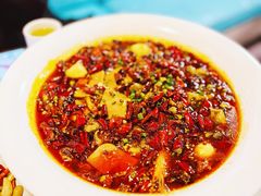 三拼毛血旺-付掌柜在成都·热炒砂锅集(金禾店)