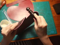 制作过程-零几体验diy皮具工作室(振业城店)