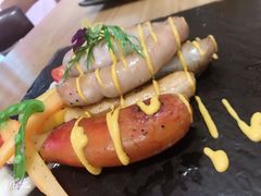 德式烤香肠-威克特披萨汉堡