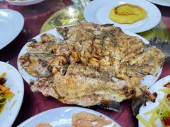 -北京龙庆四季香农家饭庄·灶台鱼·碳烤虹鳟鱼(龙庆峡店)