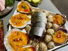 -围炉肉舍•炭烤活鳗•丹东海鲜烤肉(步行街店)