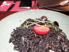 墨鱼汁蛤蜊烩饭-IL Forno 意坊·意大利餐厅(温州万象城店)