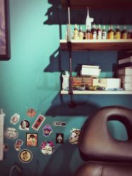 点击看大图 -刺客纹画纹身·洗纹身·穿孔饰品