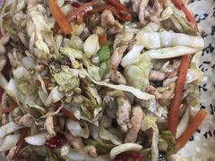 泡菜炒肉丝-乐乐餐厅(湘子庙街店)