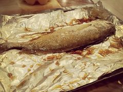 锡纸黄花鱼-腾格勒烤羊腿