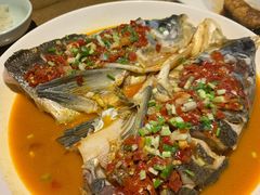 剁椒有机鱼头-丰乐餐厅·始于1999·本地老字号