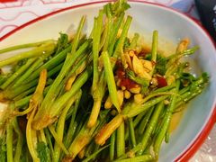 凉拌香菜根-庞家烧烤客栈(炮台山店)