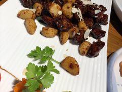 黑蒜子牛肉粒-陆壹捌餐厅(五大道店)