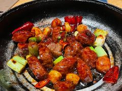 石锅花椒啫牛小排-新荣记(西溪湿地店)