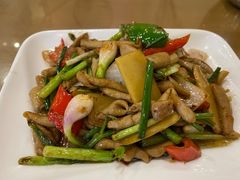 姜葱炒鹅肠-大唐靓汤江门私房菜(景田店)