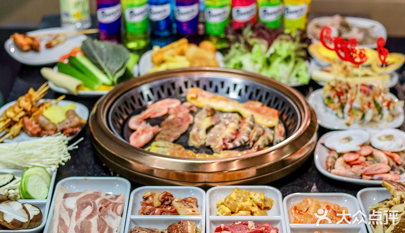 天津新店｜黑金风自助烤肉，实现烤肉自由‼️