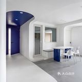 克莱因蓝下的流线型音乐之家 - 蓝境 