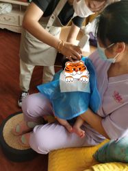 点击看大图 -慧婴轩婴儿理胎发胎毛笔胎毛画手足印(通州店)