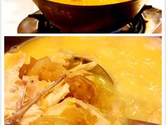 -鲜入围煮花胶鸡海鲜火锅