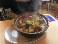 腊味拼排骨饭-荣记煲仔饭(高庙路店)