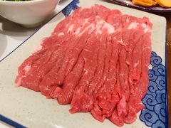 手切苏尼特羊后腿肉-宣武小院涮肉(前门店)