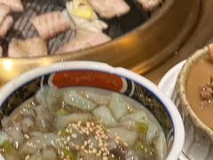芥末章鱼-炉石六本目·冰鲜和牛炭火烤肉·寿喜烧店(梅江店)