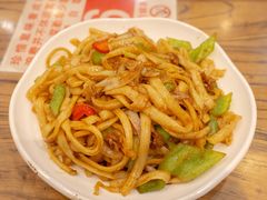 五花肉炒刀削面-韩师傅老大同刀削面(北苑路店)