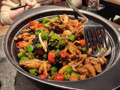 青椒紫苏味-蛙小侠·沸腾砂锅(南山欢乐颂店)