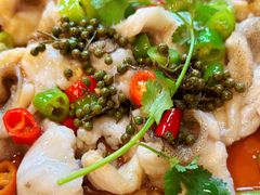 鲜花椒蒸龙趸鱼-德胜轩正宗顺德菜(宝安沙井会展中心店)