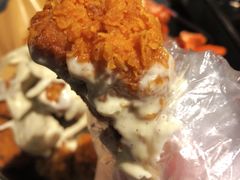 炸鸡一半一半-富乐满韩国正宗炸鸡韩国料理(虹泉路店)