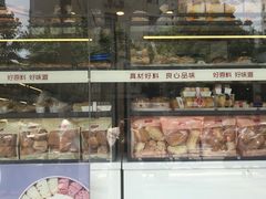 面包甜点陈列柜-静安面包房(万航渡路店)