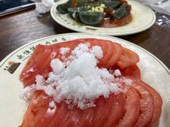 糖拌西红柿-清真永恒华威肉饼(潘家园店)