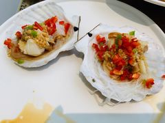 蒜蓉蒸夏夷贝-将相和·海鲜蒸饺大连菜