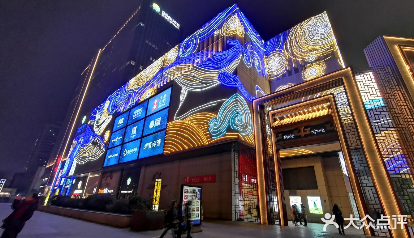 朝阳门益田假日附近的夜景真的很不错拍照效果也很出彩